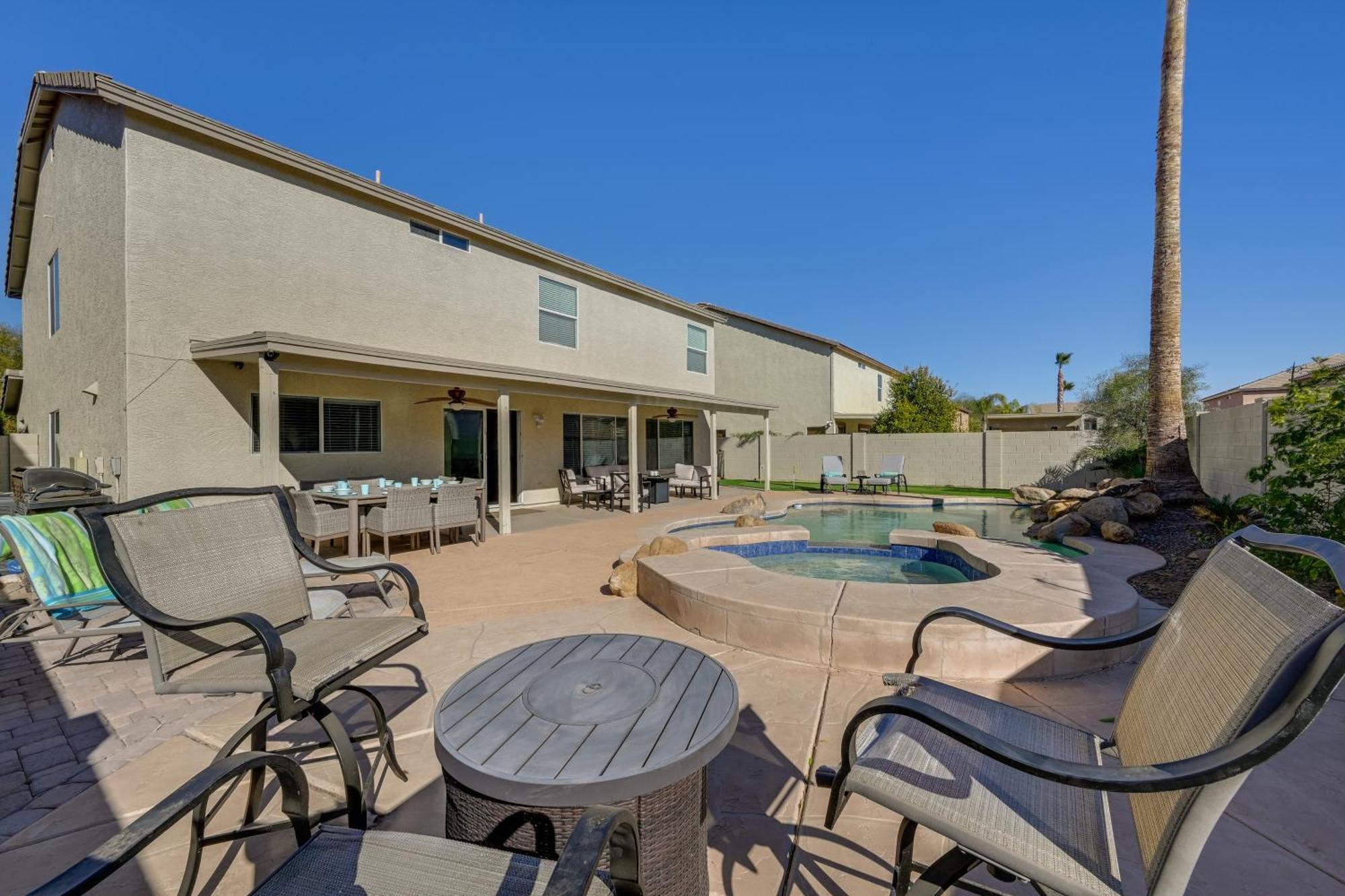 Spacious Arizona Home Pool, 9 Mi To San Tan Mtn Queen Creek Eksteriør billede