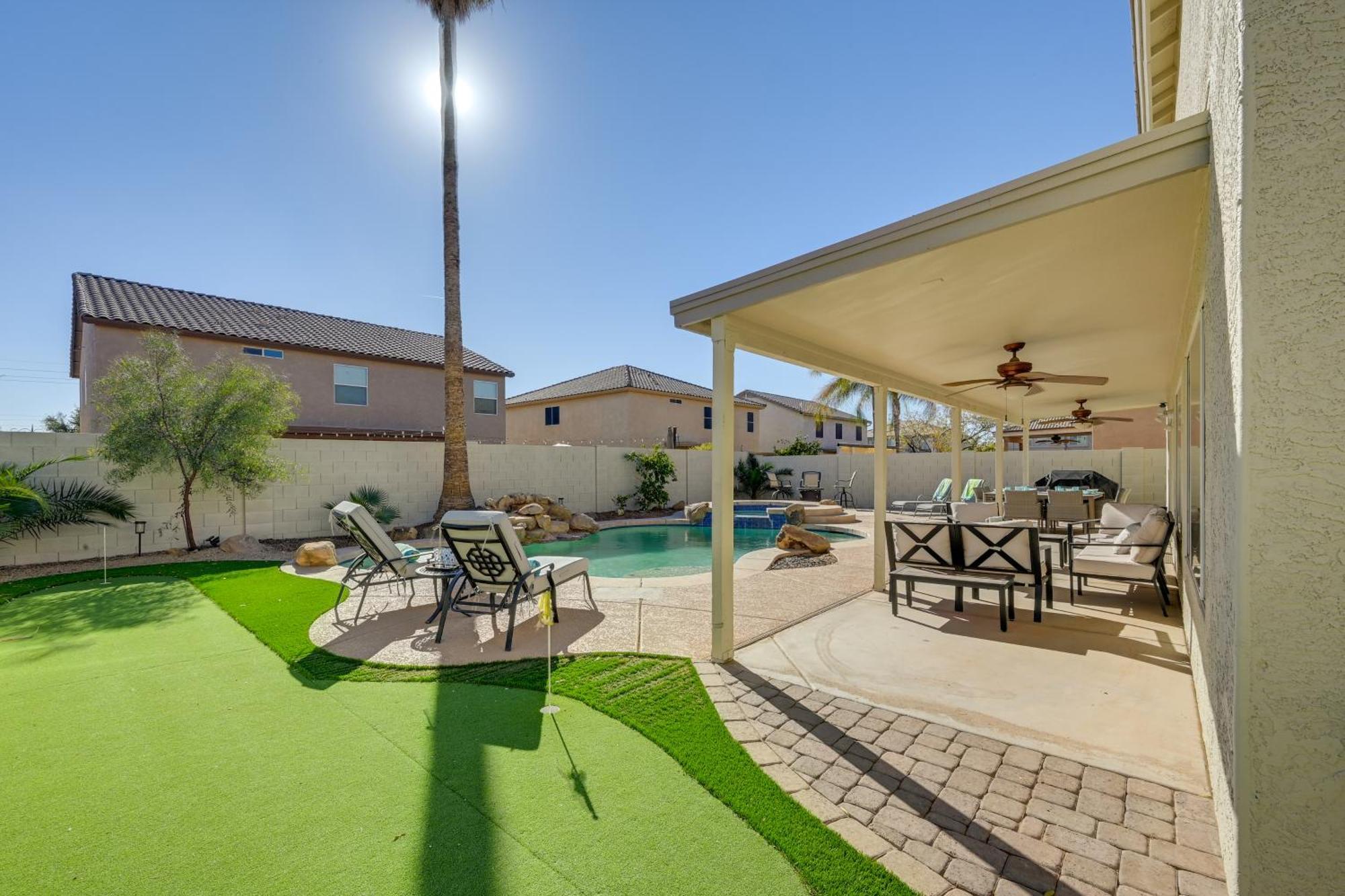 Spacious Arizona Home Pool, 9 Mi To San Tan Mtn Queen Creek Eksteriør billede